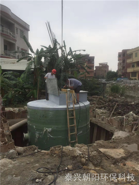 智能一體化污水雨水提升玻璃鋼/GRP預(yù)制泵站